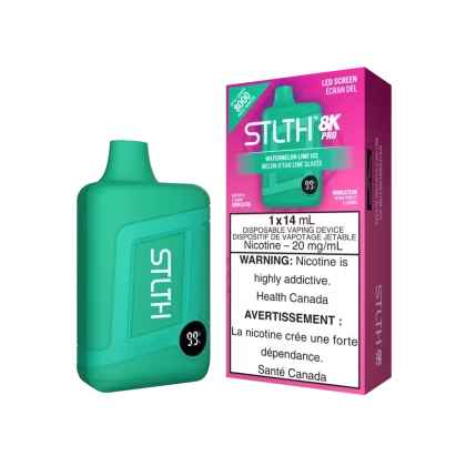 STLTH BOX 8K PRO DISPOSABLE – WATERMELON LIME ICE