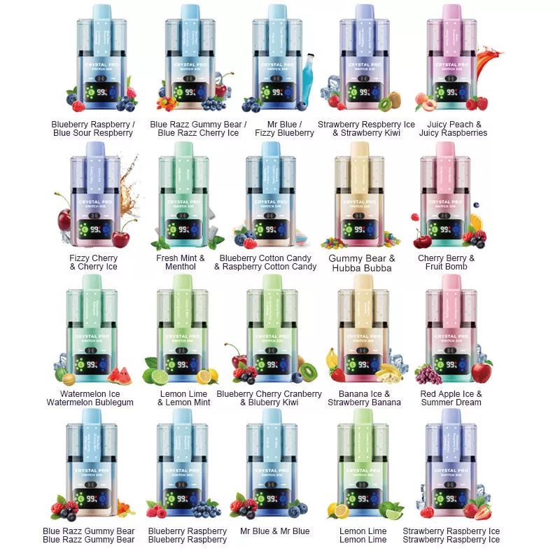 SUONON & C.P Pro Switch 30K Disposable Kit 850mAh 22ml (Dual Flavour) - Mr Blue & Mr Blue / 50mg / CN-SZ Warehouse - Image 2