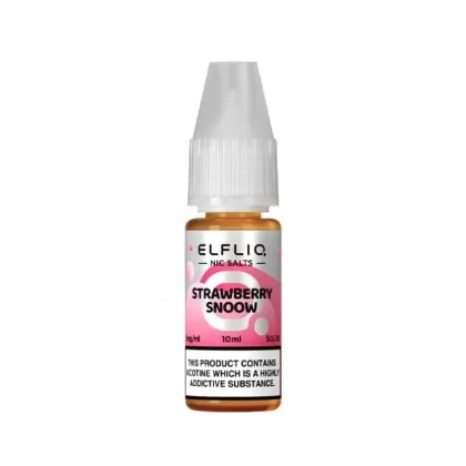 Elf Bar Elfliq Strawberry Ice Cream (Strawberry Snoow) E Liquid (10ml)