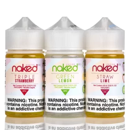 Naked 100 Fusion COMBO Pack – 3 Flavors – 180mL