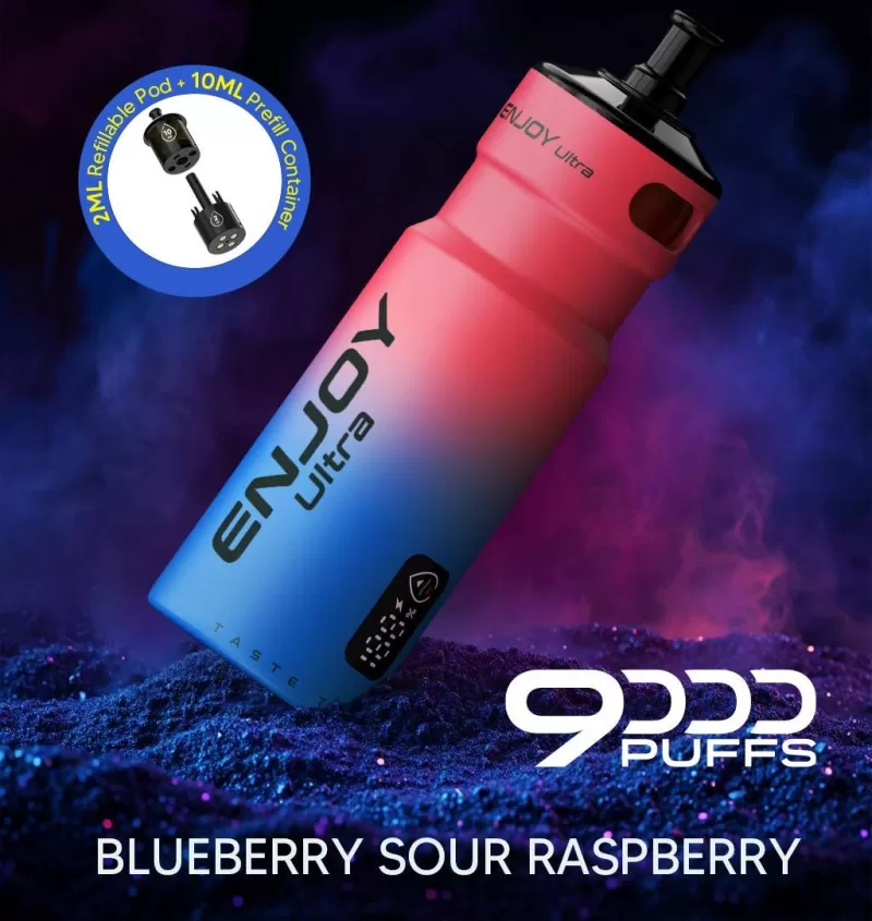 Enjoy Ultra 9000 Prefilled Pod Kit - CHERRY BERRY - Image 3