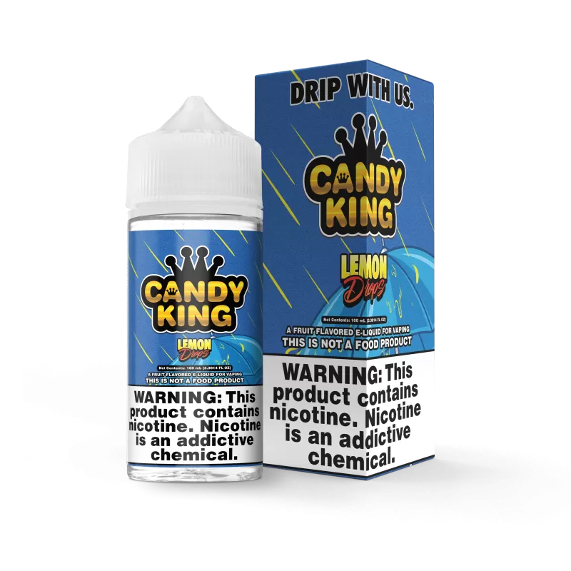 CANDY KING - Lemon Drops - 100ML E-Liquid - 0MG
