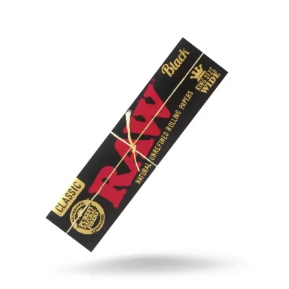 RAW Black King Size Wide Papers - Ecigdepot