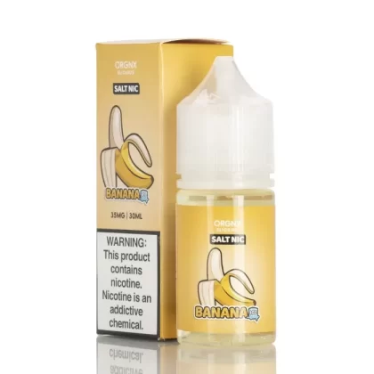 ICED Banana SALTS – ORGNX E-Liquids – 30mL