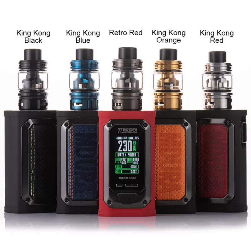 Wotofo MDura Pro 230W Kit with nexMESH Pro Tank Atomizer 6ml - King Kong Orange - Image 2