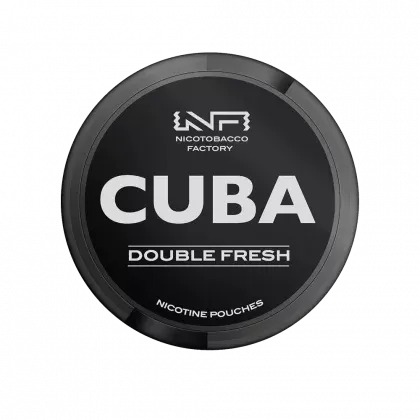 Cuba Black Line All White Snus - Vape Store