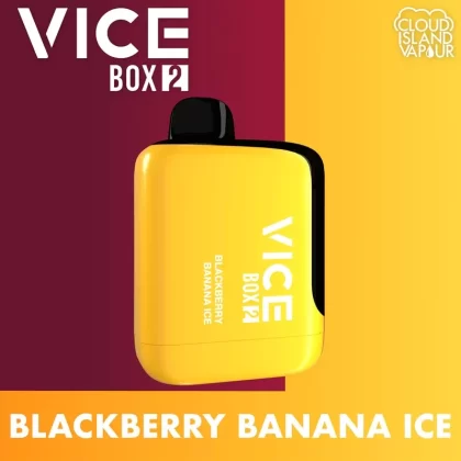VICE BOX 2 70K Disposable Vape – Blackberry Banana Ice