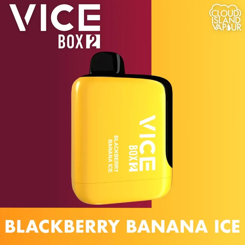 VICE BOX 2 70K Disposable Vape – Blackberry Banana Ice