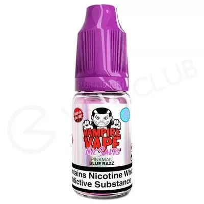Pinkman Blue Razz Nic Salt E-Liquid by Vampire Vape - Ecigpremium