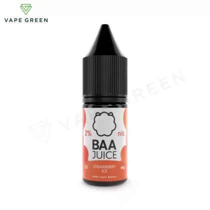 Strawberry Ice Nic Salt E-Liquid by Baa Juice - Eliquidsupply