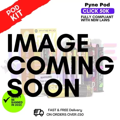 Peach Edition Pyne Pod 50K Click Vape Pod Kit