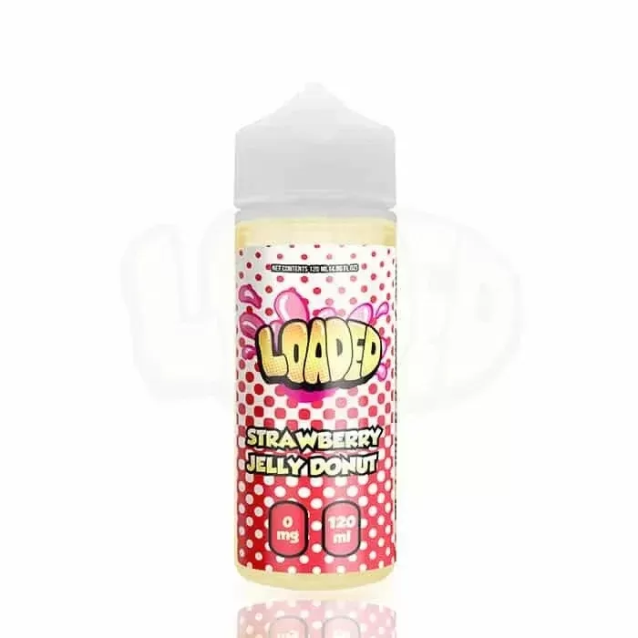 Strawberry Jelly Donut Loaded E-Liquid 120ml Vape Juice