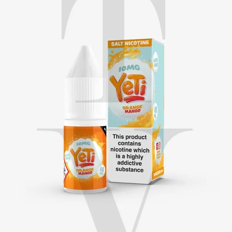 YETI SALTS ORANGE MANGO NIC SALT E-LIQUID