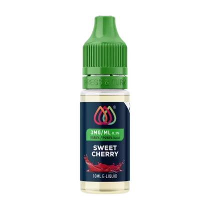 Sweet Cherry E-Liquid by Aquavape - 10ml - 3mg - Vape Product (0174B1)