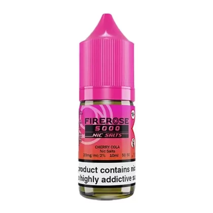 Firerose 5000 Cherry Cola Nic Salt Vape Juice - Strength 10mg
