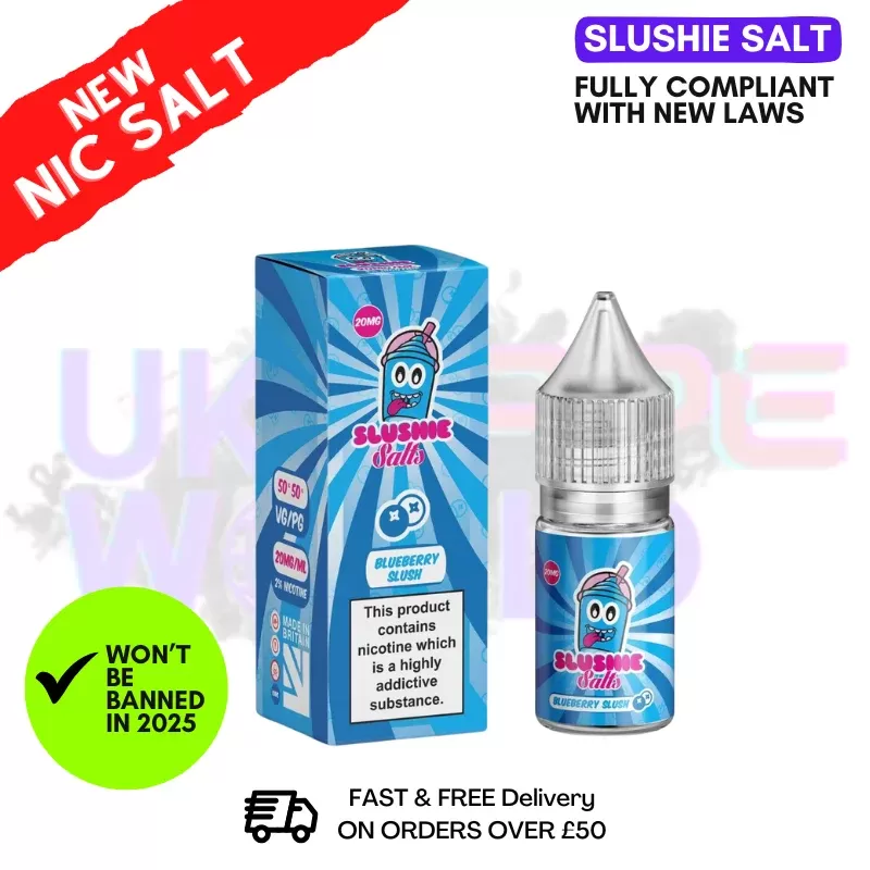 Slushie Salts Blueberry Slush E Liquid