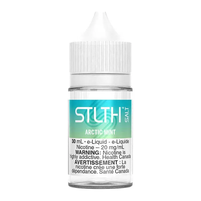 STLTH Salt Nic E-Liquid – Arctic Mint 30ml