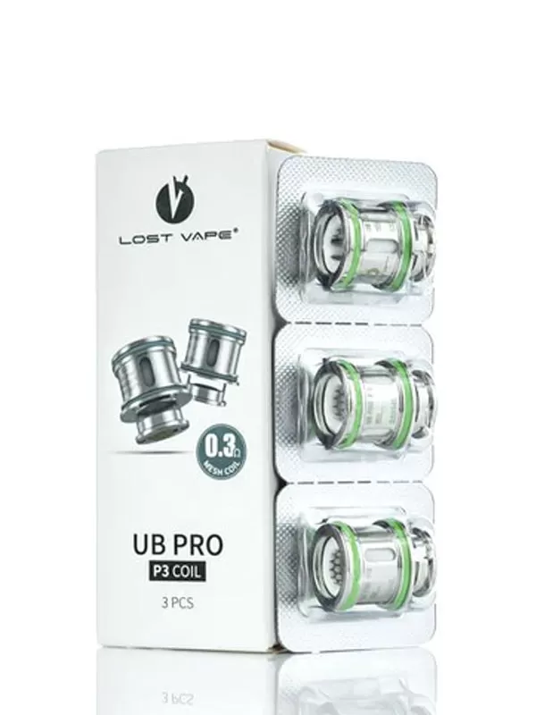 Lost Vape UB Pro P3 Coils (3 Pack) - 0.15ohm - Image 2
