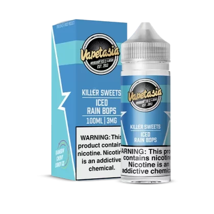 Vapetasia Killer Sweets Iced Rain Bops eJuice - Vape Product; Vape Product, Vape Product (E3CB30)