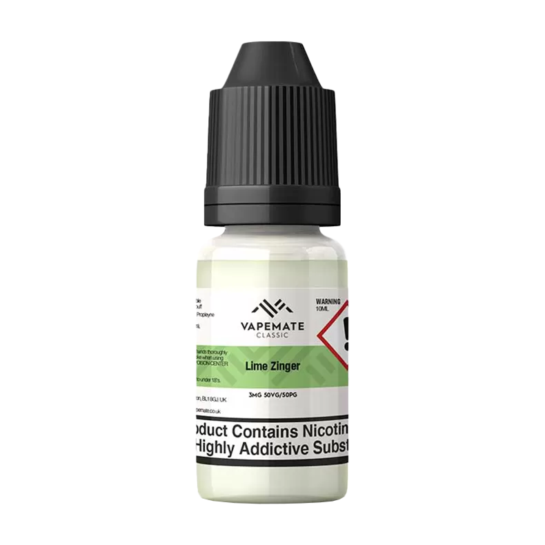 Vapemate Classic Lime Zinger 10ml - 70VG / 30PG / 3mg - Vapeshop Co