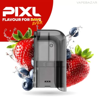 Pixl Max 20K – Refill Container – Blueberry Strawberry - Propylenglykol / pflanzliches Glycerin / Aromastoffe / Nikotin / 20mg/ml