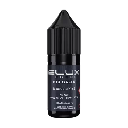 Blackberry Ice Nic Salt by Elux 10ml - Vapeshop Co