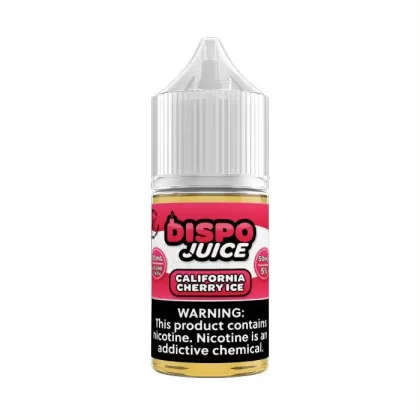 Dispo Juice – California Cherry Ice – 30mL - Vape Product, Vape Product