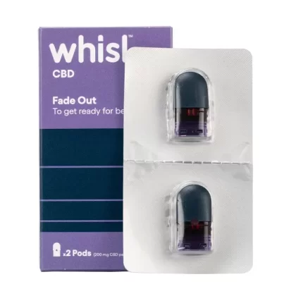 Whisl CBD – FADE OUT Replacement Pods – 200mg (Discontinued)