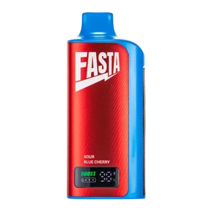 Sour Blue Cherry FASTA PLUGIN 18000 - Nicotine#50mg~Size#Single>5 Pack
