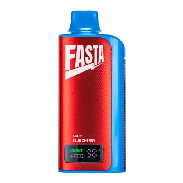 Sour Blue Cherry FASTA PLUGIN 18000 - Nicotine#50mg~Size#Single>5 Pack