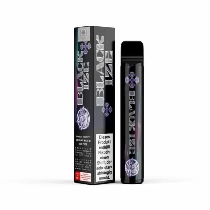 187 Strassenbande Vape – Black Ize - 187 Strassenbande / Brombeere / Glycerin / Nikotin-Benzoat / Propylenglykol / Aromastoffe / 20mg/ml / 550 mAh / ca. 600