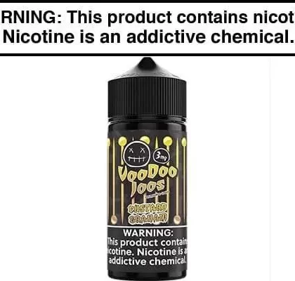 CUSTARD GRAHAM BY VOODOO JUICE 100ML - Vapejuice