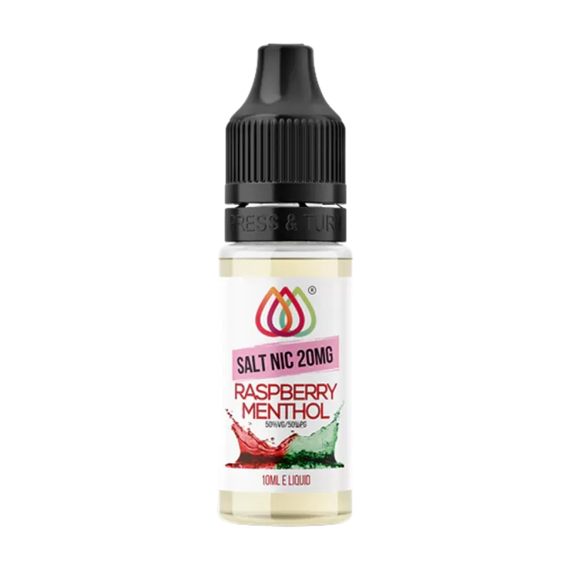 Raspberry Menthol Nic Salt by Aquavape 10ml - 20mg - Vape Product - Image 2