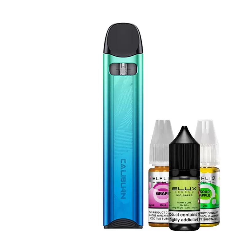 Uwell Caliburn A3S Kit + E-Liquid Bundle - Ejuicewarehouse