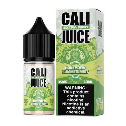 Cali Juice Extra Mint Honeydew Summer Mint Salt 30ml E-Juice
