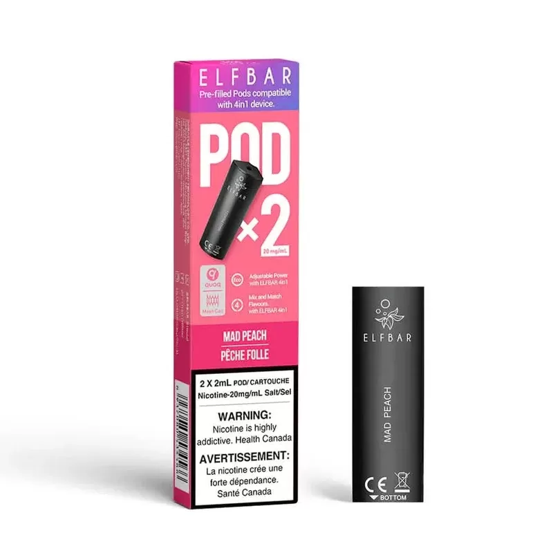 Elfbar Pods 4in1 Mad Peach (2Pods)