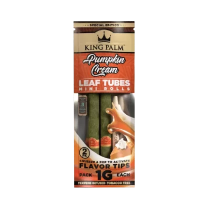 King Palm 2 Mini Rolls – Pumpkin Cream