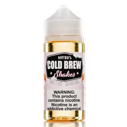 Salted Caramel by Nitro's Cold Brew Shakes 100ML - 0MG