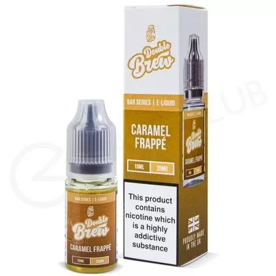 Caramel Frappe Nic Salt E-Liquid by Double Brew - Ecigpremium