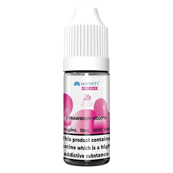 Hayati Pro Max Strawberry Mojito Nic Salt Vape Juice - Strength#10mg>20mg (1A0792)
