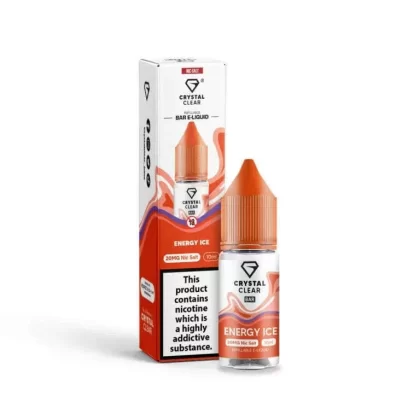 Energy ICE By Crystal Clear Salt 10ml 20mg (out of date) - Vape Store