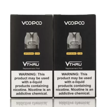 Vmate/Vthru replacement XL pods By Voopoo 2 Pack 1.2ohm - Ejuicewarehouse