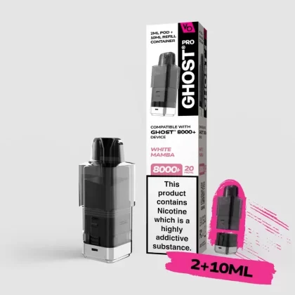 White Mamba 2ML+10ML Pods