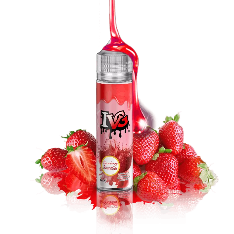 Strawberry 60ml E juice by IVG - 6 mg / 60 ml - Image 2