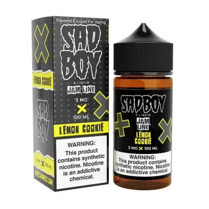 SadBoy Lemon J (Butter Cookie) Vape e-Liquid 100mL - Vape Product, Vape Product