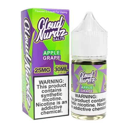 Grape Apple by Cloud Nurdz TFN Salts 30mL - 50MG