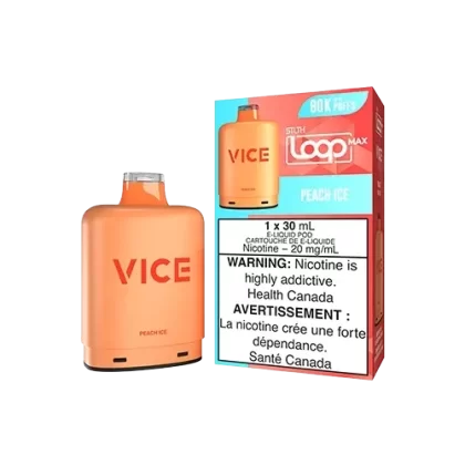 STLTH Loop MAX x VICE Peach Ice 80K Pod