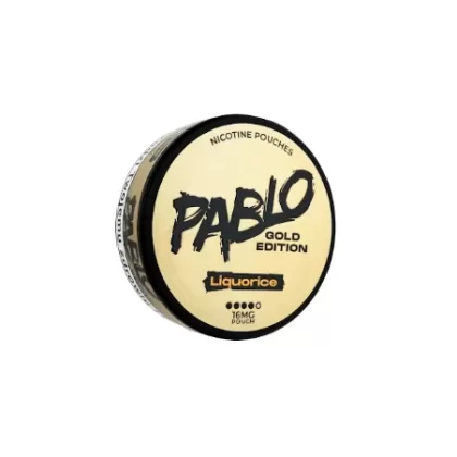Woreczki nikotynowe PABLO Gold 20mg – Liquorice Snus AKCYZA