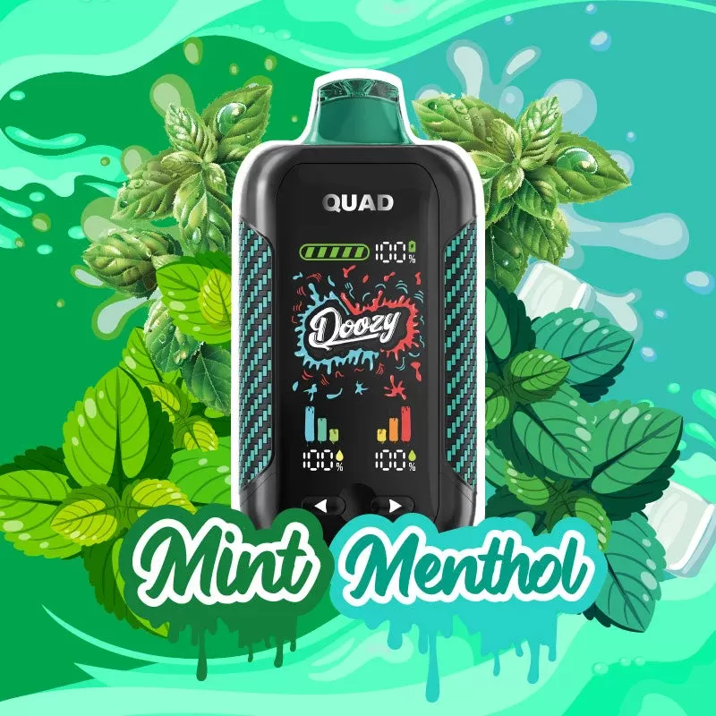 DOOZY QUAD Disposable Vape – Mint & Menthol