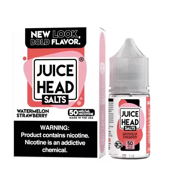 Juice Head Salts - Watermelon Strawberry - 30ML E-Liquid - 35MG
